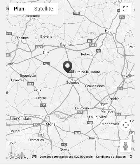 Google Maps Sensalia Carte Maps situant l'institut de Beauté & Bien-être Sensalia